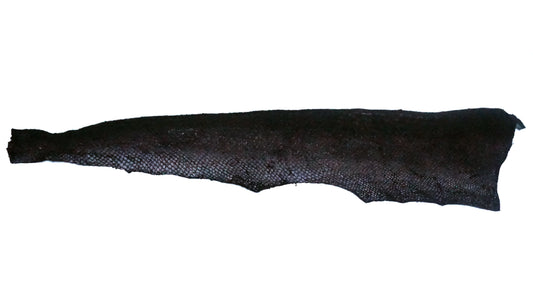 Dark Violet Salmon Leather